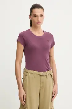 G-Star Raw tricou din bumbac culoarea negru imagine