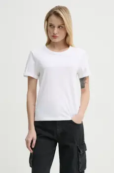 G-Star Raw tricou din bumbac femei, culoarea alb, D26069-D975 imagine