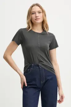 G-Star Raw tricou din bumbac femei, culoarea gri, D24499-B059 imagine