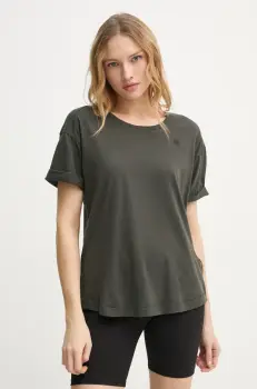 G-Star Raw tricou din bumbac femei, culoarea gri imagine