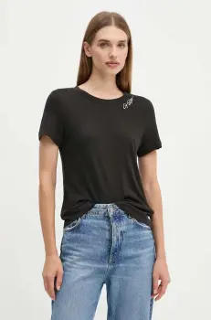 G-Star Raw tricou din bumbac femei, culoarea negru, D25053-A870 imagine