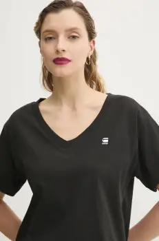 G-Star Raw tricou din bumbac femei, culoarea negru, D26067-D601 imagine