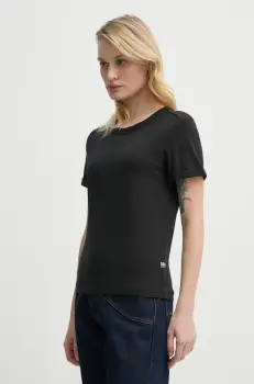 G-Star Raw tricou din bumbac femei, culoarea negru, D26069-D975 imagine