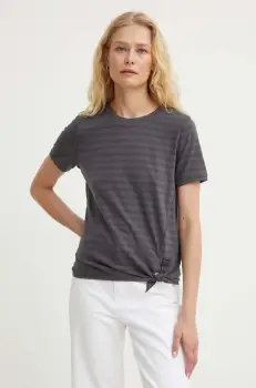 G-Star Raw tricou femei, culoarea gri, D24661-D602 imagine