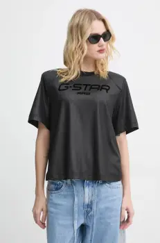 G-Star Raw tricou femei, culoarea negru, D25073-D711 imagine