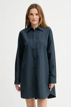 G-Star rochie 0 culoarea bleumarin, mini, oversize, D26979.E084 imagine