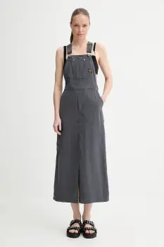 G-Star rochie culoarea gri, maxi, drept, D26159-D522 imagine