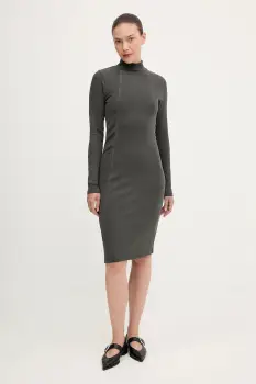 G-Star rochie culoarea gri, mini, mulata, D27164.E127 imagine