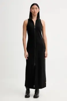 G-Star rochie culoarea negru, maxi, evazati, D27279-D705 imagine