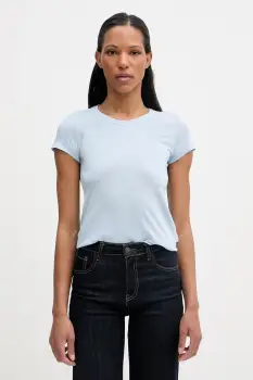 G-Star tricou de femei din bumbac Overdyed eyben slim v t 2.0 imagine