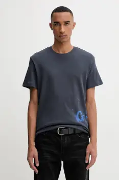 G-Star tricou din bumbac cu imprimeu, D26819.D976 imagine