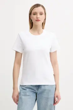 G-Star tricou din bumbac culoarea alb, D26248-D101 imagine