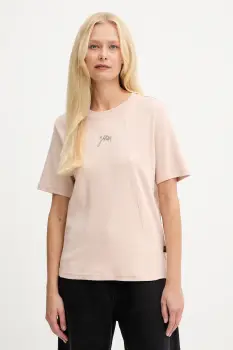 G-Star tricou din bumbac culoarea portocaliu, D26907.D976 imagine