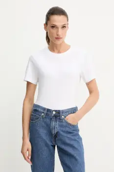 G-Star tricou din bumbac femei, culoarea alb, D26062-336 imagine