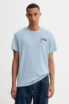 G-Star tricou din bumbac uni, D26823.D976 imagine