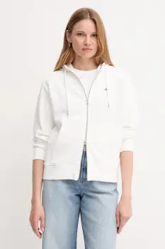 Gant bluza culoarea albastru marin, cu gluga, uni, 4201412 imagine