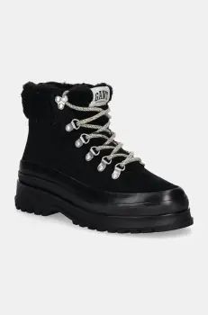 Gant botine Wintly femei, culoarea negru, cu platforma, izolat, 29543794 G00 imagine