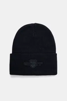 Gant caciula din amestec de lana culoarea bleumarin, 9910050 imagine