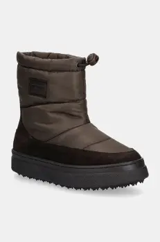 Gant cizme de iarna Snowhill culoarea maro, 29547784 G399 imagine