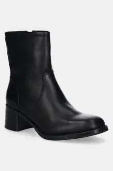 Gant cizme de piele Workdale femei, culoarea negru, cu toc drept, 29541796 G00 imagine