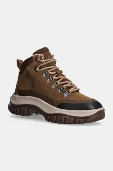 Gant cizme din piele intoarsa Hillark barbati, culoarea maro, 29643744 G771 imagine