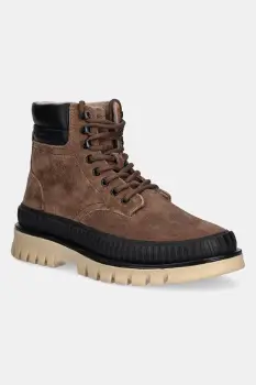 Gant cizme din piele intoarsa Nebrada culoarea maro, 31643110 imagine