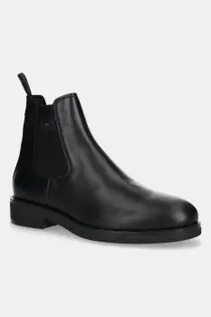 Gant ghete chelsea de piele Prepdale culoarea negru, 31651105 imagine