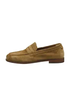 Gant mocasini din piele intoarsa Kemood barbati, culoarea maro, 30673878.G771 imagine