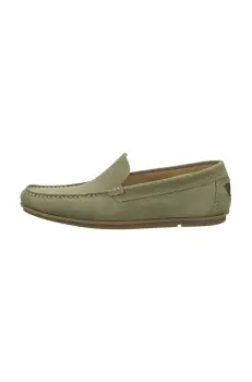 Gant mocasini din piele intoarsa Wilmon barbati, culoarea bej, 30633914.G183 imagine