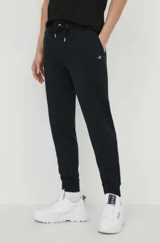 Gant pantaloni de trening culoarea negru, melanj imagine