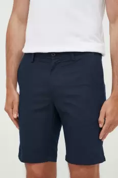Gant pantaloni scurti barbati, culoarea albastru marin imagine