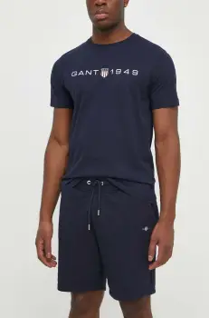 Gant pantaloni scurti barbati, culoarea albastru marin imagine