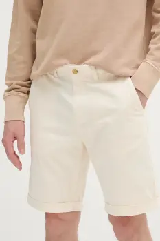 Gant pantaloni scurti culoarea bej, 205354 imagine
