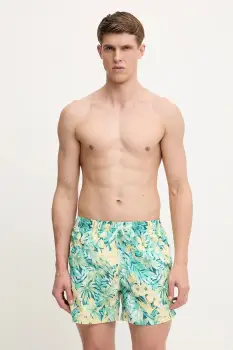 Gant pantaloni scurti de baie culoarea turcoaz, 922516004 imagine