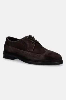 Gant pantofi Oxford pentru barbati din piele intoarsa Bidford imagine