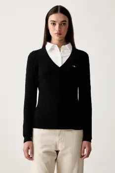Gant pulover pentru femei cu bumbac imagine