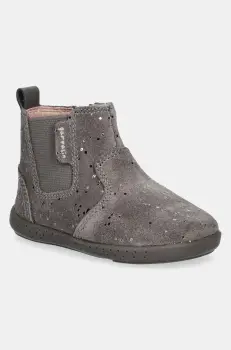 Garvalin cizme chelsea din piele intoarsa culoarea gri, 241303 imagine