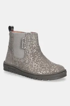 Garvalin cizme chelsea din piele intoarsa culoarea gri, 251500 imagine