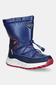 Garvalin cizme de iarna copii culoarea bleumarin, 251846 imagine