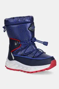 Garvalin cizme de iarna copii culoarea bleumarin, 251846 imagine