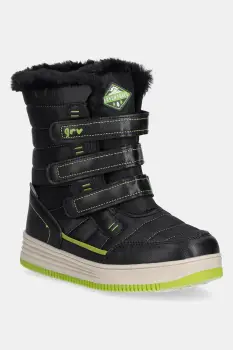 Garvalin cizme de iarna copii culoarea negru, 251847 imagine