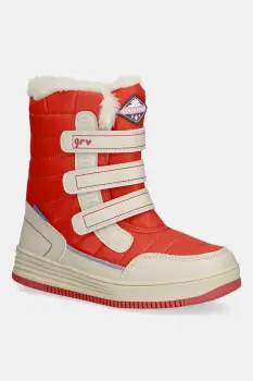 Garvalin cizme de iarna copii culoarea rosu, 251847 imagine