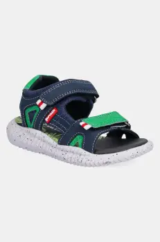 Garvalin sandale copii culoarea albastru marin, 252878 imagine