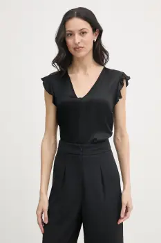 Gaudi bluza cu volane pentru femei, din vascoza imagine