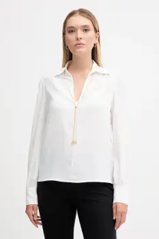 Gaudi bluza culoarea alb, uni, 521FD45009 imagine