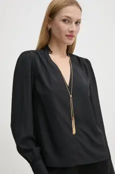 Gaudi bluza femei, culoarea negru, neted, 421FD45017 imagine