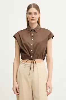 Gaudi bluza tip camasa pentru femei, din bumbac imagine