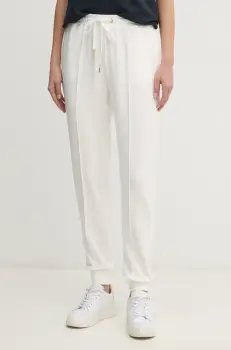 Gaudi pantaloni de trening femei, culoarea bej, neted, 511BD24004 imagine