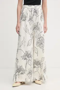 Gaudi pantaloni palazzo de dama din in imagine