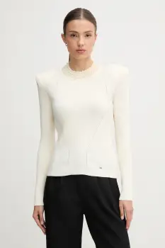 Gaudi pulover culoarea bej, light, 521FD53036 imagine